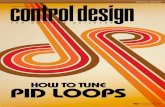 HOW TO TUNE PID LOOPS · 2016. 8. 25. · A Control Design reader writes: I often have difficulty tuning PID loops, especially for tem- perature control applications and servo-motor