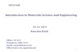 Introduction to Materials Science and Engineeringocw.snu.ac.kr/sites/default/files/NOTE/10_IMSE 102219.pdf · 2020. 1. 9. · Introduction to Materials Science and Engineering. Eun