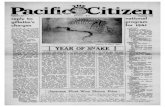 Pacific THECitizen · 2000. 8. 31. · bird)dogandwildboar. Thepresent12-yearcycle beganwiththeyearofthe Rat (Ne) in1936. The sixthyear inthecycle, 1941,fallsunderthesym-bol1ofthesnakeorserpent.