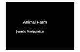 Genetic Manipulation - Crow Healing Networkcrowhealingnetwork.net/pdf/Animal_Farm.pdf · 2007. 12. 7. · Microsoft PowerPoint - Animal Farm.ppt Author: guy Created Date: 12/1/2007