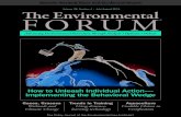 Volume 28, Number 4 • July/August 2011 The Environmental … · Volume 28, Number 4 • July/August 2011. ... policy responses for sea-level rise adaptation, also joined to form