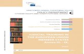 DIRECTORATE GENERAL FOR INTERNAL POLICIES LEGAL AFFAIRS › RegData › etudes › etudes › join › 20… · NUMBER OF JUDGES AND PROSECUTORS IN THE EU MEMBER STATES AND TARGET
