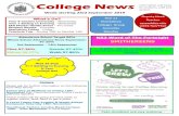 College News Information and news - The Community College, … · 2019. 9. 23. · Sports News What's on? Friday 27th September - Sports Council Meeting. 3pm in the ECO Building.