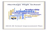 Brevard Public Schools Heritage High School · Heritage High School creates a school culture promoting college and career readiness through advanced programs and instilling pride