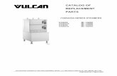 REPLACEMENT CATALOG OF PARTS - Vulcan Equipment...c24da/ga-series steamers c24ga6 ml-138085 c24ga10 ml-138088 c24da6 ml-152022 c24da10 ml-152023 catalog of replacement parts vulcan-hart
