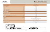 VEHICLE E52 - Magnis Trucks · 2019. 4. 28. · VEHICLE E52 Model CWE440 Manufacturers Code CWE64R11MJ Model Description 6×4 Freight carrier MASS Tare – total (T) * kg 8 356 Tare