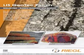 LIS GeoTec Plugin - RIEGL · 2020. 10. 9. · Geotechnical Analysis Preliminary Info Sheet LIS GeoTec Plugin, 2020-09-17 Surface normals are extracted with respect to a local neighborhood.