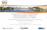 Hume City Council · 2020. 8. 21. · Victoria Police,(MERC, Catchment Management Authority, Other agencies as required 1.4 Responsibility for Planning, Review & Maintenance of this