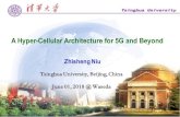 A Hyper-Cellular Architecture for 5G and Beyond...Control Signaling, e.g. paging, system info., high-layer control info., etc. Control BS Layered RAN D at BS UE with Low-Rate Requirement