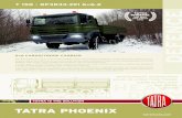 TATRA PHOENIX 2013. 10. 17.آ  The new range of TATRA PHOENIX vehicles intended for defense and military