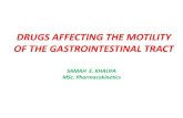 SAMAH E. KHALIFA MSc. Pharmacokinetics...Laxatives Cathartics Drugs that help evacuation of formed fecal material from the rectum Drugs that help evacuation of unformed, usually watery