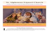 St. Alphonsus Liguori Church · 2020. 11. 8. · St. Alphonsus Liguori Church Sunday, November 8, 2020 ♦ Thirty-Second Sunday in Ordinary Time L oved and called by God, we, St.