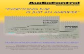“EVERYTHING ELSE IS JUST AN AMPLIFIER” - AudioControl · 2017. 1. 19. · high-power multi-channel amplifiers with accubass® high current design | 200 watts @ 2 ohms | 125 watts