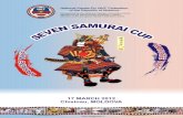 Dear Karate friends, - Karate Records - Karate results and ... › documents › contests › 120317_samurai_cup.pdfChisinau - “Seven Samurai Cup”. As one of the youngest WKF members,