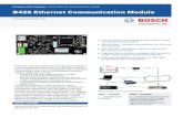 B426 Ethernet Communication Module - Intelcom · D9412G/D7412G/D7212G Version 6.3 or higher D9412/D7412/D7212 D9112 DS7220 Version 2.10 or higher DS7240 Version 2.10 or higher DS7400XiV4