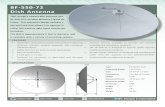 BF-550-72 Dish Antenna - RA Mayes Files/TMC Design/BF-550-72...Dish Antenna TMC Design’s newest dish antenna, the BF-550-72 is an ideal directive L-band so-lution. This antenna’s