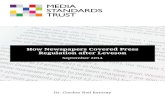 How Newspapers Covered Press Regulation after Levesonmediastandardstrust.org/wp-content/uploads/2014/09/Final...2 Of the 19 national newspapers featured in the study, one – the Daily