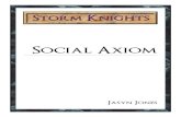 Social Axiomstormknights.arcanearcade.com/downloads/social.pdfnation sound/pictographic alphabet may be developed. Epic poetry and sporting events are possible. 7- The city-state,