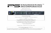 PMA 6000B Installation Manual - PS Engineering, Inc. · 2020. 9. 24. · PS Engineering PMA6000B Audio Selector Panel and Intercom System Installation Manual 200-066-0200 Page 1-3