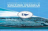 WEL OME TO FREMANTLE SAILING LU...2 WEL OME TO FREMANTLE SAILING LU Management, staff and members wish you a pleasant and enjoyable visit. This information booklet is designed to assist