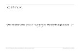 Windows CitrixWorkspace...ログは、Citrixでのトラ ブルシューティングに役立ち、問題が複雑な場合はサポートを容易にします。グラフィカルユーザーインターフェイスを使用してログを収集できるようになりました。詳しくは、「ログ収集」を参照してください。