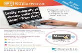 01905 754 577SuperNova Magnifier & Screen Reader is completely flexible to support your sight changes. Boost accuracy with a full screen reader that announces as much detail as you