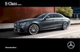 Saloon - Mercedes-Benz · 2021. 1. 18. · The Mercedes-AMG E-Class Saloon. Every Mercedes-AMG is a masterpiece in its own right, with an unmistakable character. What unites our performance