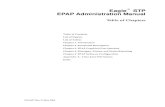 EAGLE STP EPAP Administration Manual - Oracle · 2005. 5. 9. · 910-4627 Rev F, May 2005 — DRAFT — Eagle STP EPAP Administration Manual Table of Chapters Table of Contents List