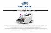 AM-15 15 GALLON MISTER PARTS & OPERATING MANUAL...15 GALLON MISTER Thank you for purchasing a Pacific Floorcare product. Carefully inspect all components for freight damage. If such