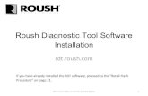 Roush Diagnostic Tool Software Installation€¦ · Roush Diagnostic Tool Software Installation rdt.roush.com RDT-CALIM (RDT-FLASHIM) 20140109 RLA 1 If you have already installed