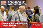 SPONSORSHIP OPPORTUNITIES · 2019. 8. 7. · SPONSORSHIP CONFERENCES OPPORTUNITIES our DELEGATE ... Community Nursing 2019 is an emerging platform for outstanding research work to