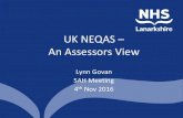 UK NEQAS An Assessors ViewGovan.pdf · UK NEQAS ICC & ISH •National scheme was set up in 1985 following amalgamation of London EQA & Wessex Schemes •Run 1 –Kappa only –17