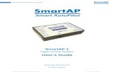 SmartAP AutoPilot User’s Guide - Sky-Dronessky-drones.com/downloads/SmartAP-4.x-Users-Guide-1.1-ENG.pdf · 2018. 10. 29. · SmartAP AutoPilot – UAV Flight Control System SmartAP