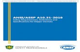 ANSI/ASSP A10.31-2019...ANSI/ASSP A10.31-2019 This is a preview of "ANSI/ASSP A10.31-201...". Click here to purchase the full version from the ANSI store. The information and materials