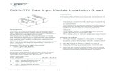 SIGA-CT2 Dual Input Module Installation Sheetgriyateknik.co.id/.../1/9/55199749/griya_teknik_siga-ct2.pdf1 / 4 - SIGA-CT2 Dual Input Module Installation Sheet Description The SIGA-CT2