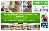 The link between safety standards and legislation · 2020. 1. 23. · EN 60335-2-40 EN 60335-2-89 Codes may refer to EN 378. But not all building codes do. (MS do not necessarily
