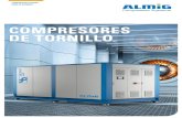 COMPRESORES DE TORNILLO - ALMiG...ALMiG: Compressor Systems Made in Germany Compresores de émbolo Compresores de tornillo Turbocompresores Compresores de desplazamiento Instalaciones