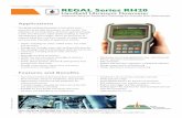 MEASURE ENSURE TOMORROW REGAL Series RH20 Handheld … · 2019. 9. 25. · Spire Metering Technology LLC, 249 Cedar Hill Street, Marlborough, MA 01752, USA Tel +1 978 263-7100 / 888