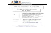 EXAMINATION INSTRUCTION No. 10 of 2011afrikaans-afrikaans.weebly.com/uploads/5/3/5/8/5358755/... · 2018. 9. 6. · 2.2 Memorandum A01 OF 2011 GETC: ABET Level 4 Examination and Assessment