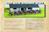 The New Zealand Wars - Dadi e Piombo · 2016. 12. 20. · This set includes additional rules and lists that allow you to play The New Zeland Wars ... bayonet, 23 pts 1 NCO (Leader),