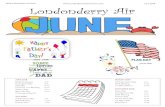 Londonderry Air · 2020. 3. 21. · Londonderry Air Page 3 e Prepared!!! Hurricane season begins June 1st Start stocking up on emergency supplies: water, food, protective clothing