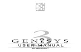 CONTENTSpsychometry.co.uk/downloads/GENESYS3.pdf · 2015. 4. 13. · Move to the ﬁrst record in the GeneSys3 database Move forward one record Add a new record to the GeneSys3 database