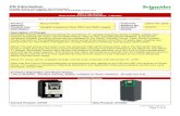 CN Information - Farnell4/4/2016. Description of Change: Schneider Electric launched the Altivar 61 and Altivar 71 variable frequency drives in 2005, setting new industry standards