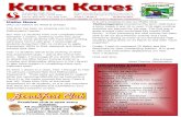 Kana KaresKana Kares - Kanahooka High School · Friday 27 March Purple Mufti Day ... Cross Country Carnival at Kiama Last day Term 1 Monday 20 April Staff return for Term 2 Tuesday