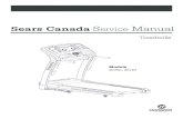 Sears Canada Service Manualproductload.johnsonfit.com › inc › uploaded_media › 8f7c...| 008 Sears CA Treadmill Service Manual [rev 1.0] Table of Contents >> Table of Contents