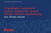 Update report into adtech and real time bidding · Real-Time Bidding (RTB) is a set of technologies and practices used in programmatic advertising. It has evolved and grown rapidly