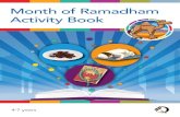 Month of Ramadham Activity Book - QFatimaqfatima.com/wp-content/uploads/2020/06/Month-of-Ramadhan... · 2020. 6. 3. · ramadhan sharing. The Prophet (pbuh) in his sermon about the
