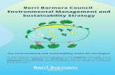 Berri Barmera Council Environmental Management and … · 2020. 9. 16. · Berri Barmera Council Environmental Management and Sustainability Strategy Our Environmental and Sustainability