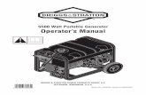 5500 Watt Portable Generator Operator’s Manualbsintek.basco.com/BriggsDocumentDisplay/immtyQ27YrtPq79... · When operated and maintained according to the instructions in this manual,