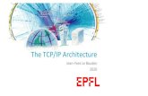 The TCP/IP Architecture · 2020. 9. 17. · TCP IP 1267 process sb process rb UDP process qb process pb TCP IP 53 IP network. Network Layer provides full connectivity Direct connections